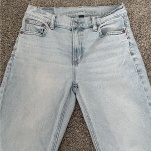American Eagle Outfitters Light Blue Straight Leg Jeans